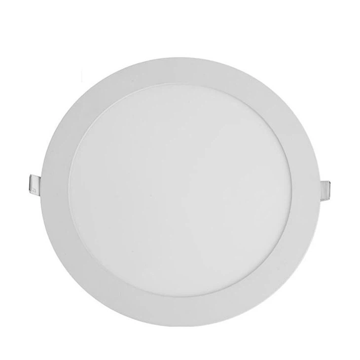 led panel light round 12w