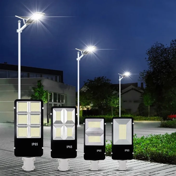motion control solar street light
