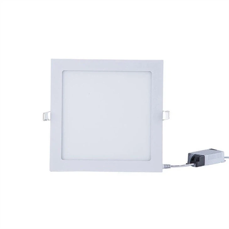 Downlight de LED de painel fino embutido