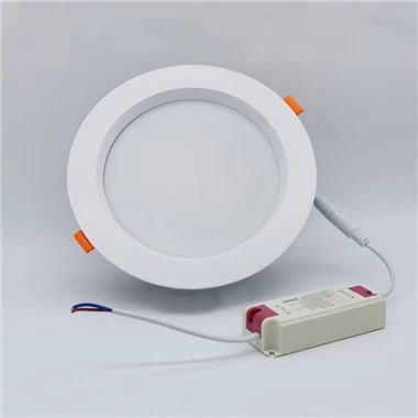 Iluminação embutida de teto de LED de cor clara 3 em 1