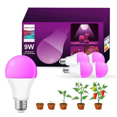 Led cresce a luz para flores vegetais internas