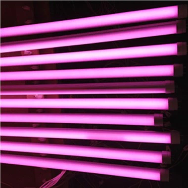 Lâmpada de tubo de carne de LED rosa T8
