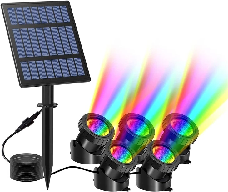 Luz solar subaquática para aquário
