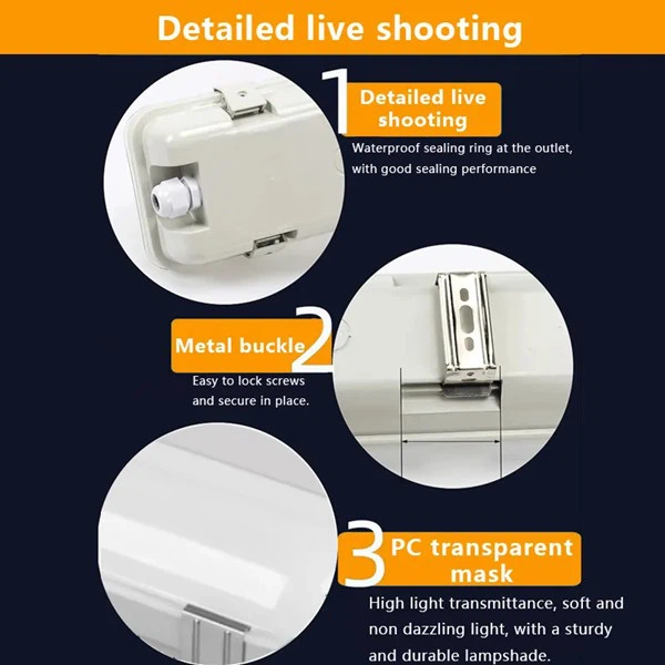 4000K Tri-proof Epistar 2835