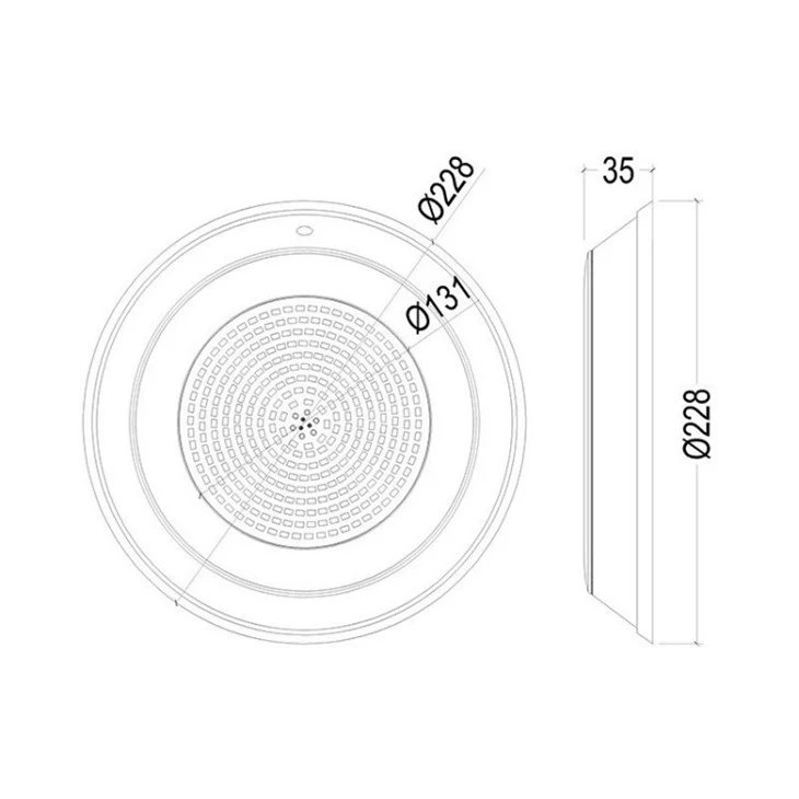 IP68 Plastic LED Underwater Light high quality