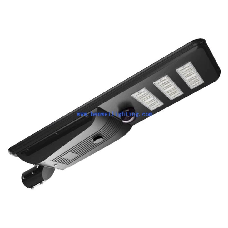 solar induction powered panel street lights