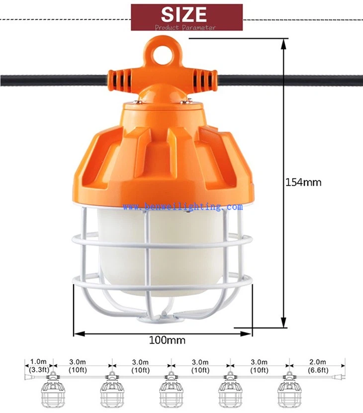 Portable Work Light Construction Site Use