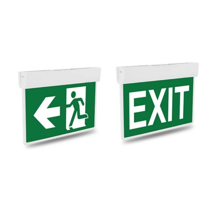 Rechargeable LED Emergency Exit Sign Light factory