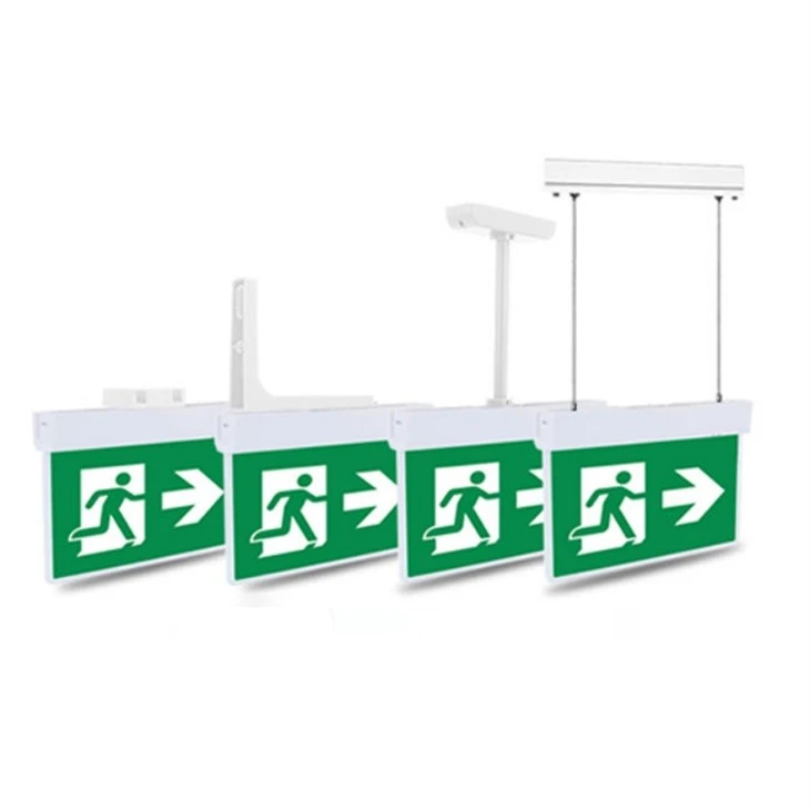 Rechargeable LED Emergency Exit Sign Light