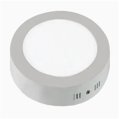 Painel de luz LED circular/quadrado montado em superfície-