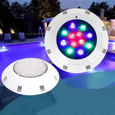 Luzes externas para piscina