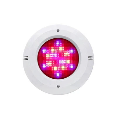 Luzes solares subaquáticas para piscinas