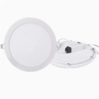 Painel de luz LED com corpo acrílico branco