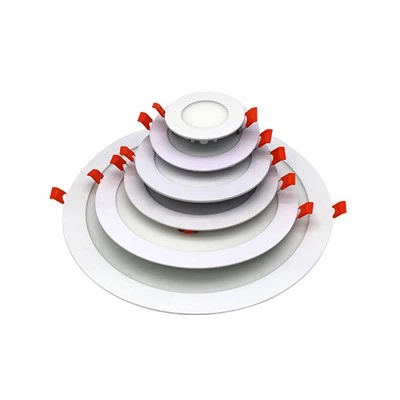 Painel de luz embutido branco