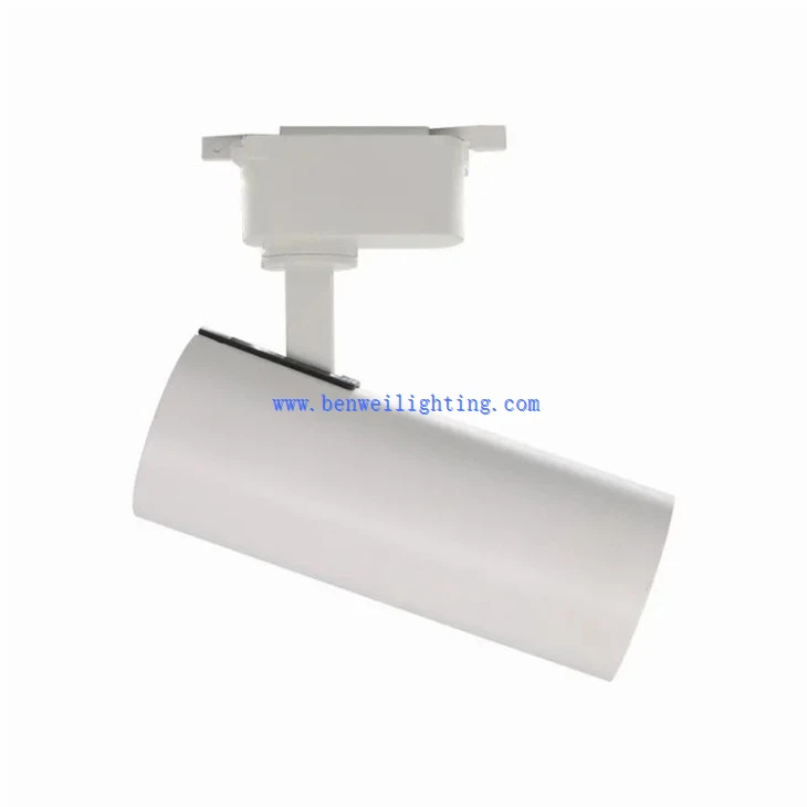 white modern track lighting